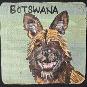 Wild-Dog Fridge Magnet