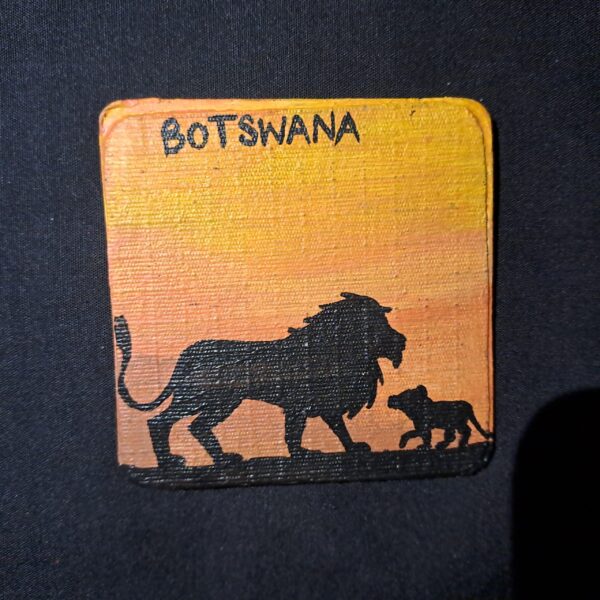 Okavango Sunset Fridge Magnets - Image 3
