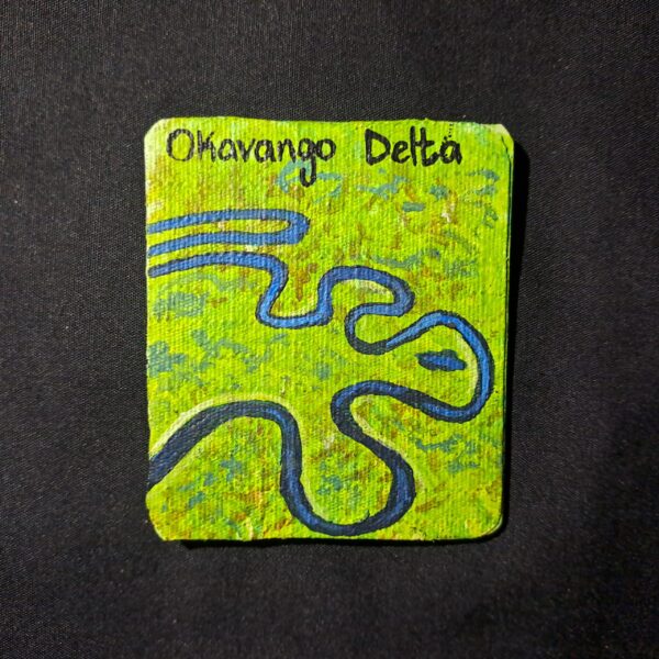 Okavango Delta Fridge Magnets